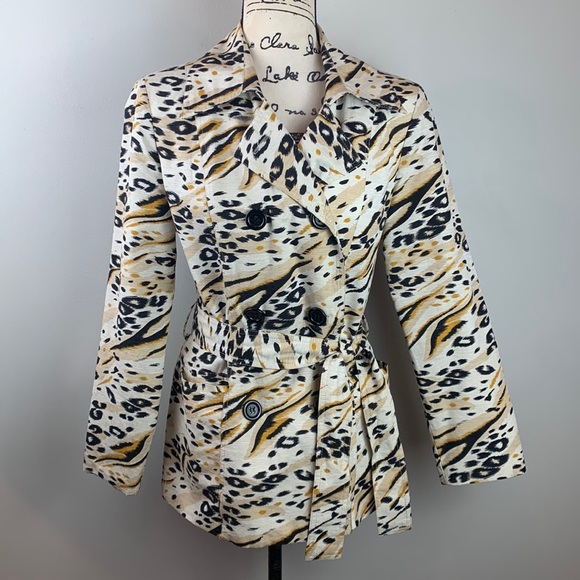 Tweeds Jackets & Blazers - 90s Vintage Tweeds Clothing Silk Trench Coat